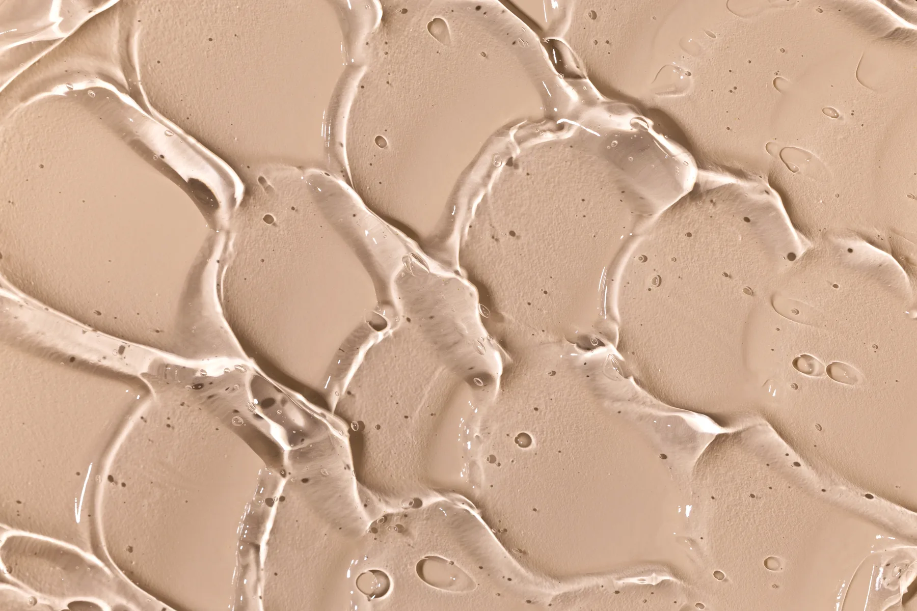 Close-up skin texture surface for acne scar and pigmentation care