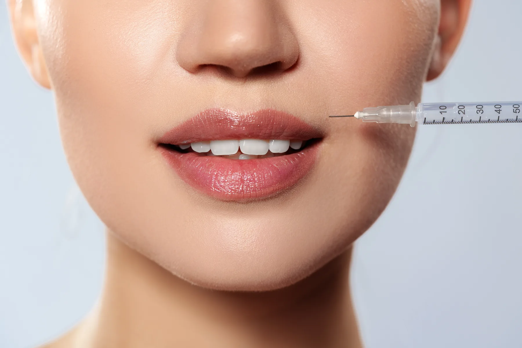 Dermal filler and facial contouring consultation detail
